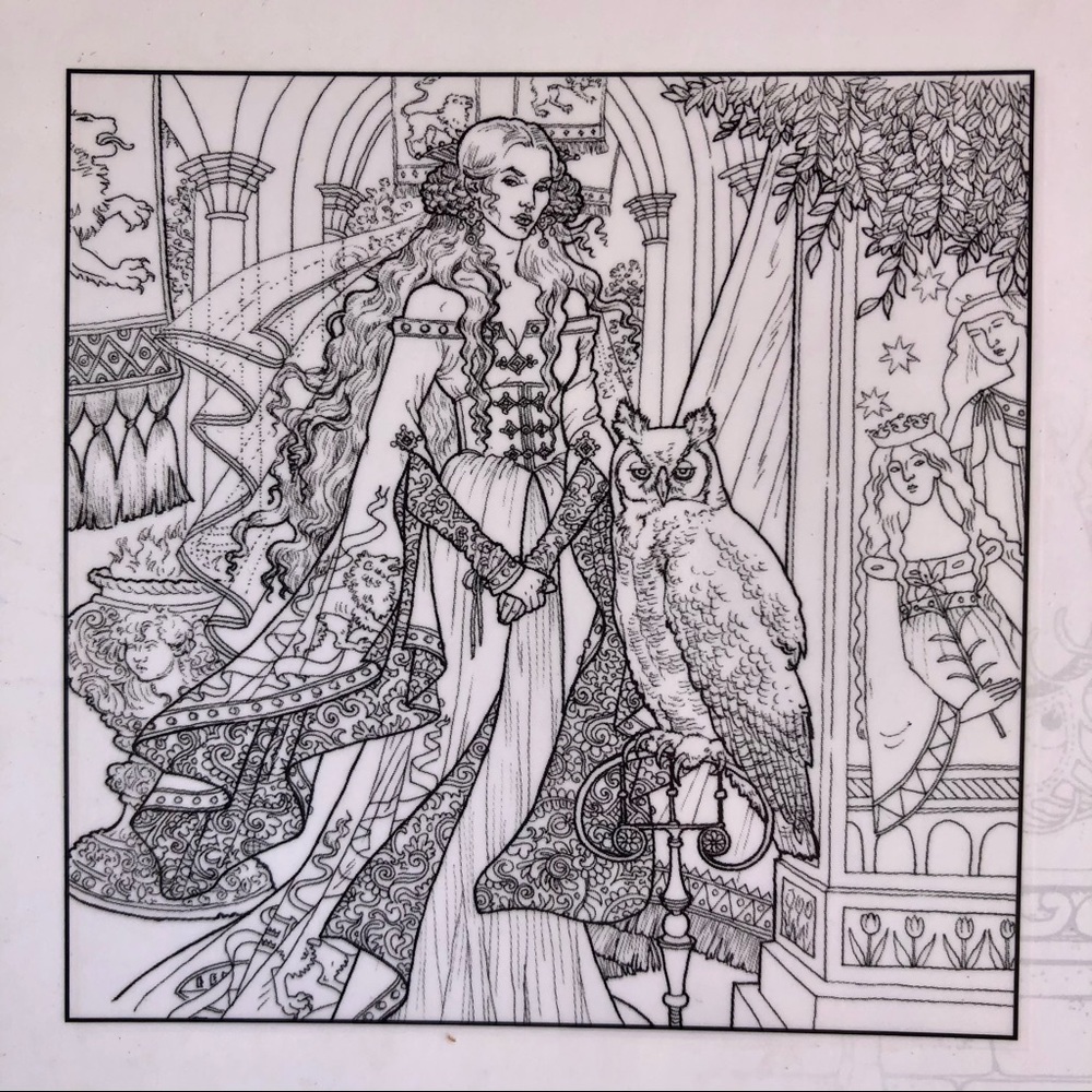 Game of Thrones adult colouring book